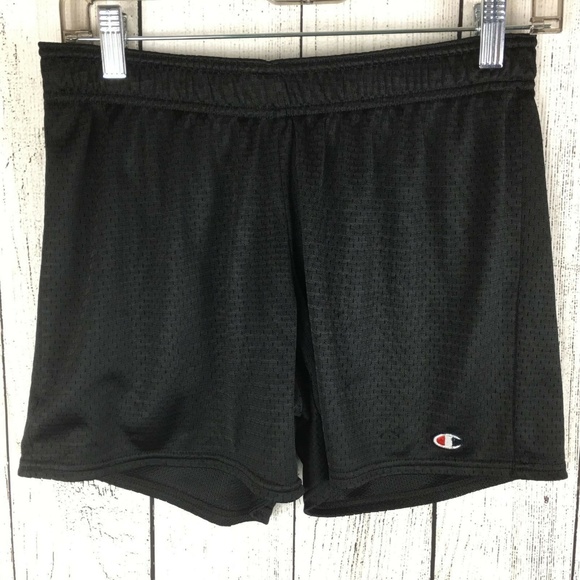 Champion Black Mesh Lightweight Shorts Size XS - Picture 4 of 5
